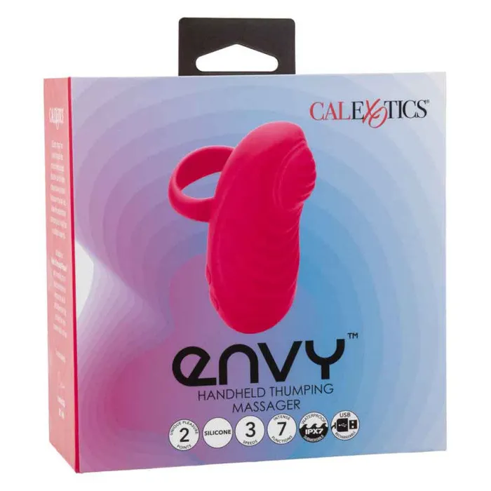Envy Handheld Thumping Massager - Pink | CalExotics Vibrators