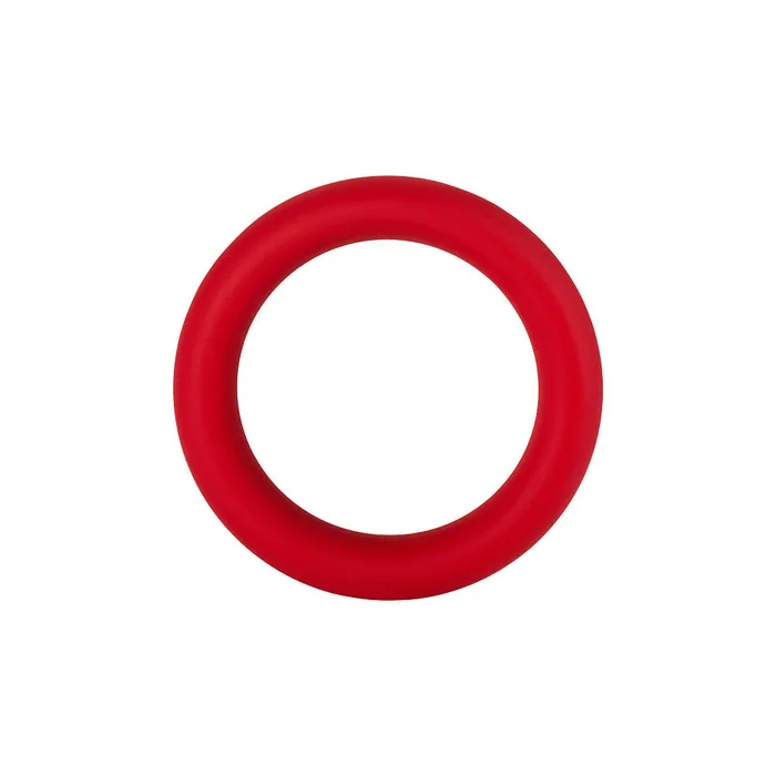 Forto Male Sex Toys F64 40MM 100 SILICONE RING WIDE RED S