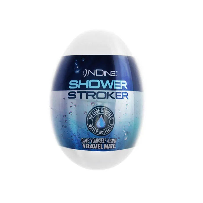 Global Novelties Male Sex Toys Happy Ending Shower Stroker Travel Mate
