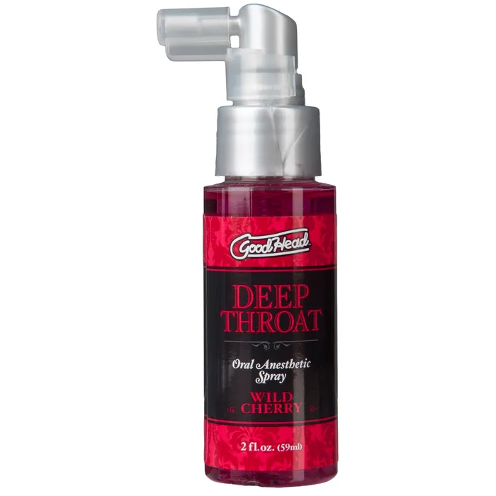Good Head Throat Spray Wild Cherry Doc Johnson Male Sex Toys