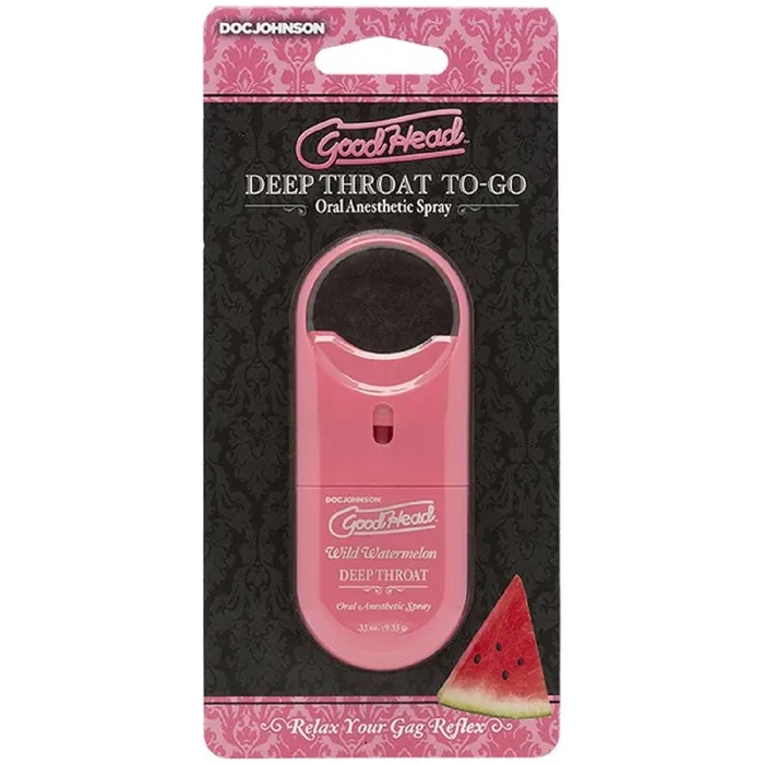 GoodHead To-Go Deep Throat Spray Wild Watermelon 9ml | Goodhead Anal