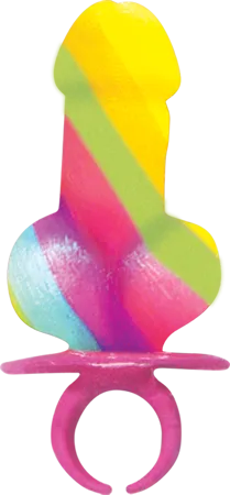 Hot Products Rainbow Pecker Candy Finger Ring Hott Products Male Sex Toys