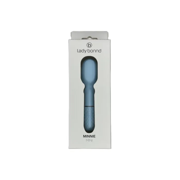 Lady Bonnd Vibrators | Lady Bonnd Minnie Mini Wand Blue
