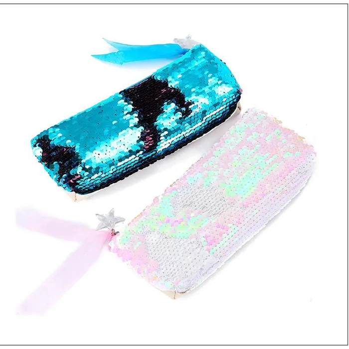 Magic Pink Iridescent Flip Sequin Star Pouch | Perfectly Incorrect Vibrators