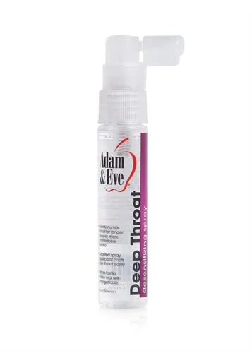 Male Sex Toys Adam and Eve Adam and Eve Deep Throat Spray Desensitizing Spray 1 Oz Male Sex Toys Adam and Eve Adam and Eve Deep Throat Spray Desensitizing Spray 1 Oz