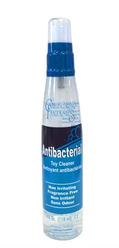 Male Sex Toys California Fantasies Antibacterial Toy Cleaner 4 Oz Pump Bottle Male Sex Toys California Fantasies Antibacterial Toy Cleaner 4 Oz Pump Bottle