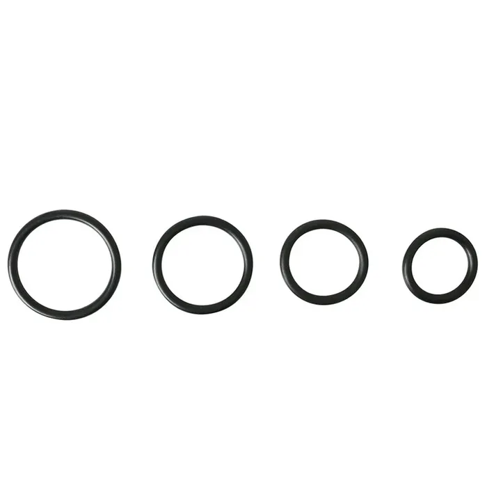 Male Sex Toys | Sportsheets SPORTSHEETS Rubber O-Ring 4 Pack Male Sex Toys | Sportsheets SPORTSHEETS Rubber O-Ring 4 Pack