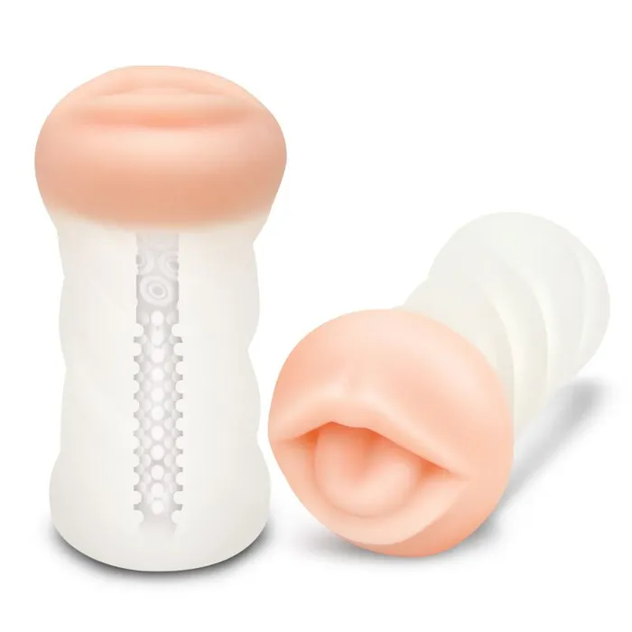 Male Sex Toys ZOLO Zolo Masturbator Clear Deep Throat