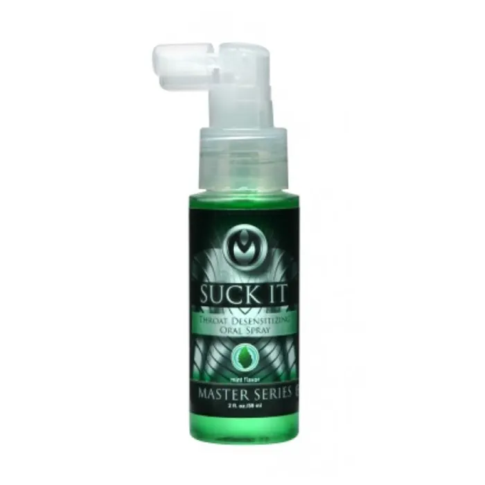 Master Series Male Sex Toys Suck It Throat Desensitizing Oral Sex Spray 2oz59ml Master Series Male Sex Toys Suck It Throat Desensitizing Oral Sex Spray 2oz59ml