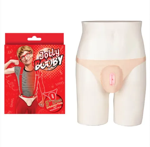 NANMA 5 INFLATABLE PUSSY WITH STRAPS Excellent Power Male Sex Toys
