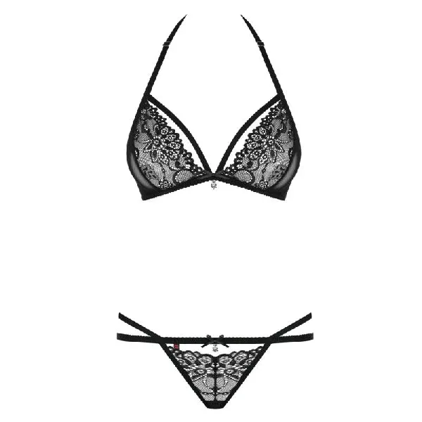 Obsessive 2 Pc Set 838 Black | Anal