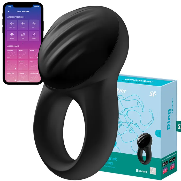 Satisfyer Signet Cock Ring APP Control WiFi Vibrating Couples Penis Delay USB Satisfyer Male Sex Toys Satisfyer Signet Cock Ring APP Control WiFi Vibrating Couples Penis Delay USB Satisfyer Male Sex Toys