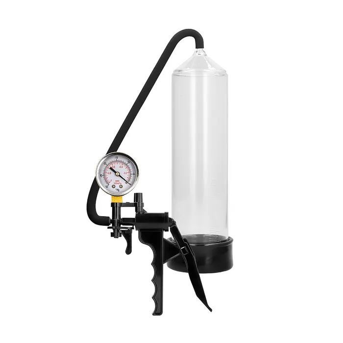 Shots Toys Male Sex Toys Elite Beginner Pump With PSI Gauge
