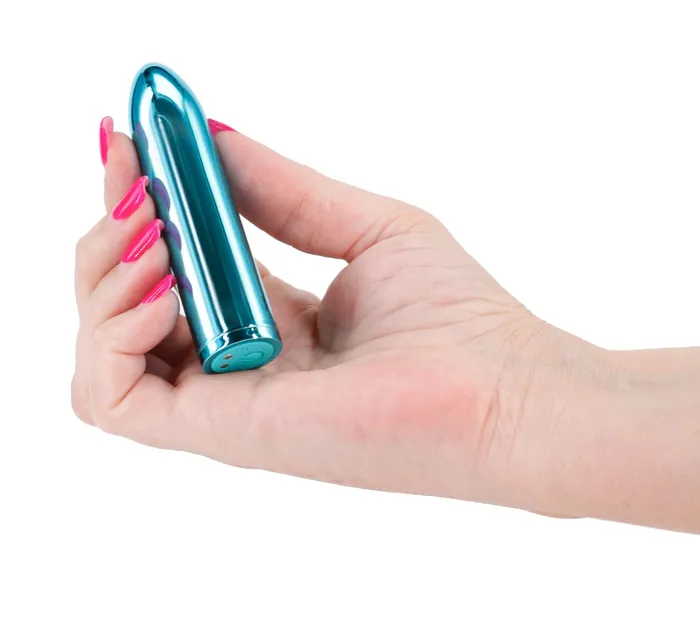 Vibrators | Chroma Petite Bullet | Teal Multi-Function Waterproof Vibrator - nsnovelties