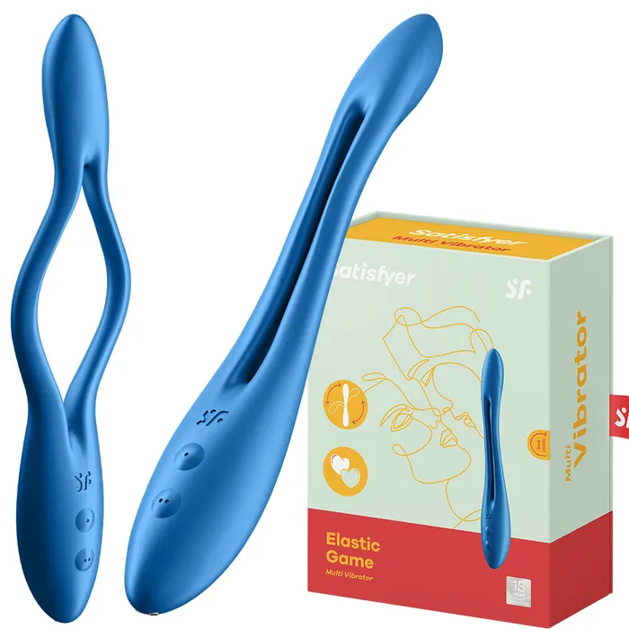 Vibrators | Satisfyer Satisfyer Elastic Game Joy Rechargeable Flexible Clitoral Vibrator Powerful Vibe