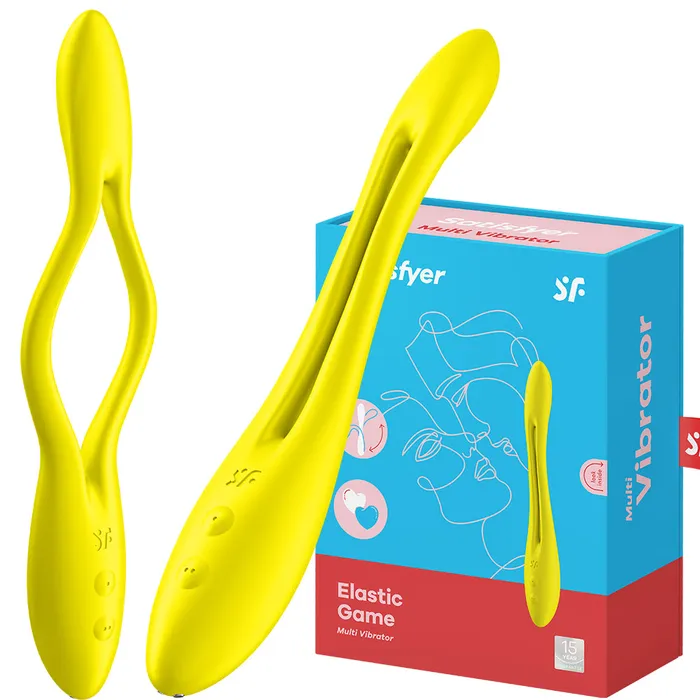 Vibrators | Satisfyer Satisfyer Elastic Game Joy Rechargeable Flexible Clitoral Vibrator Powerful Vibe