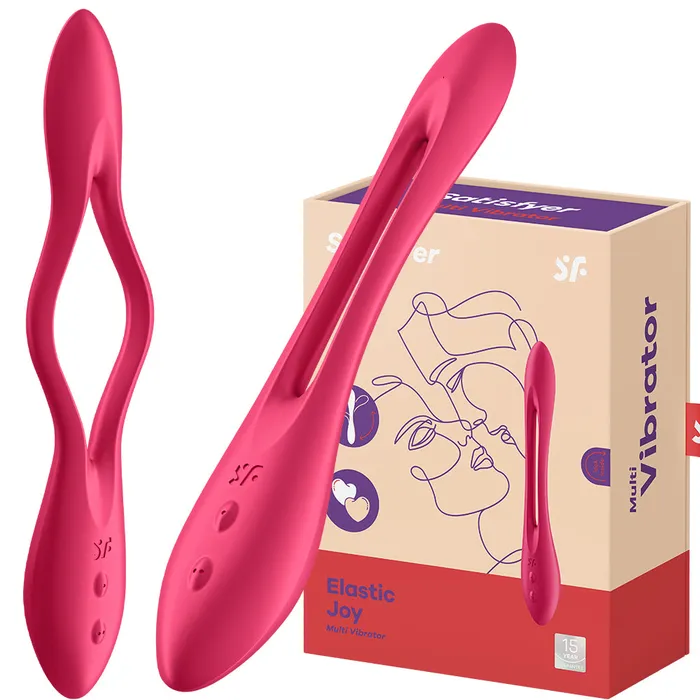 Vibrators | Satisfyer Satisfyer Elastic Game Joy Rechargeable Flexible Clitoral Vibrator Powerful Vibe