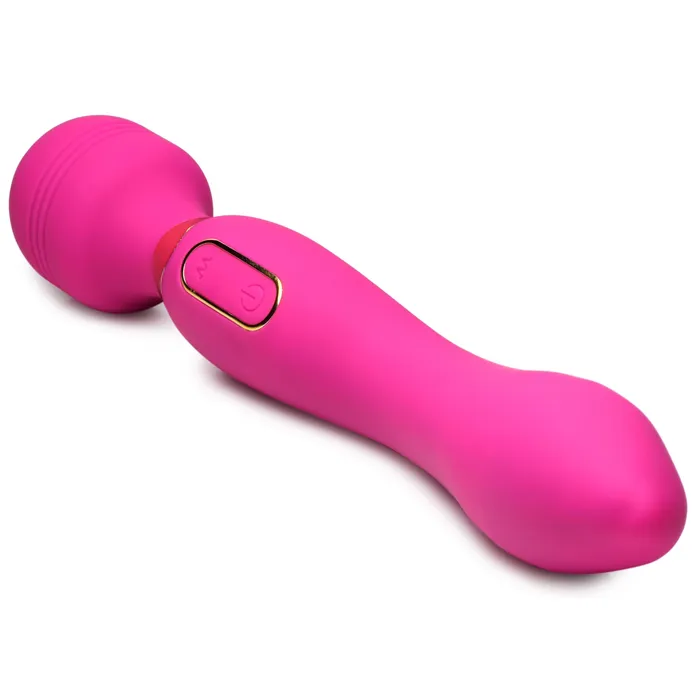 Wand Essentials Female Sex Toys | Ultra G-Stroke Come Hither Vibrating Silicone Wand