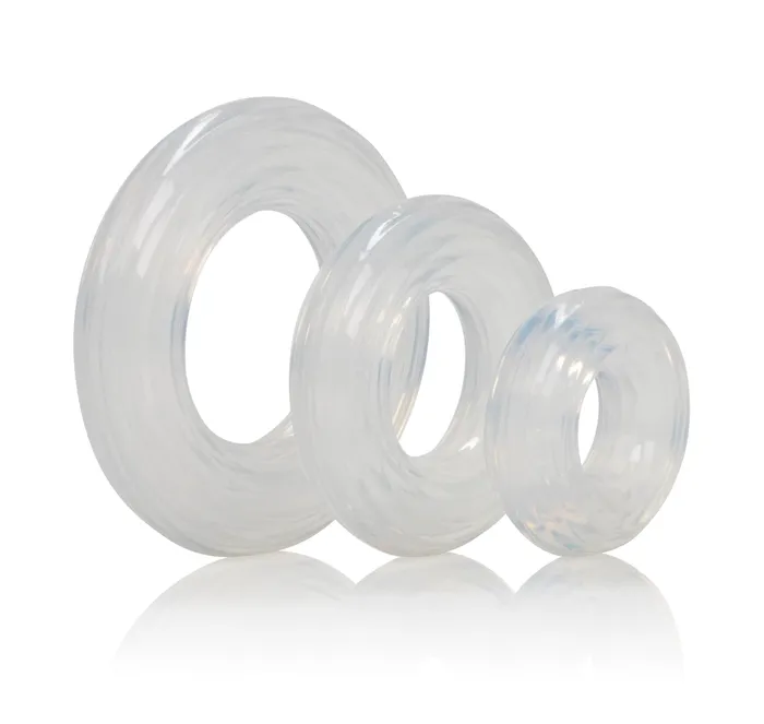 CalExotics Male Sex Toys | Premium Silicone Ring Set CalExotics Male Sex Toys | Premium Silicone Ring Set