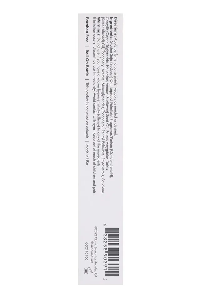 CGC Female Sex Toys | Cgc Perfume Oil with Pheromone Afternoon Delight Roll-On
