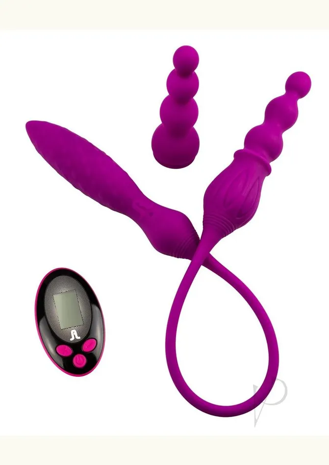 Cnex Eic Corp Dbs Adrien Lastic 2X Double Vibrator Purple | Vibrators