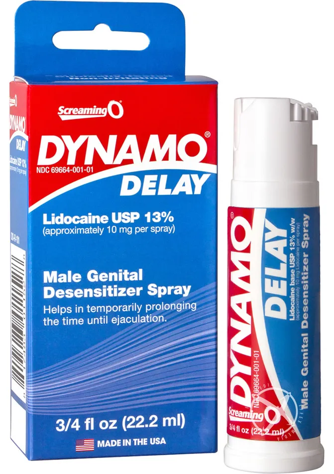 Dynamo Delay Spray 6 Packs Per Pop | Screaming O Topical Vibrators Dynamo Delay Spray 6 Packs Per Pop | Screaming O Topical Vibrators