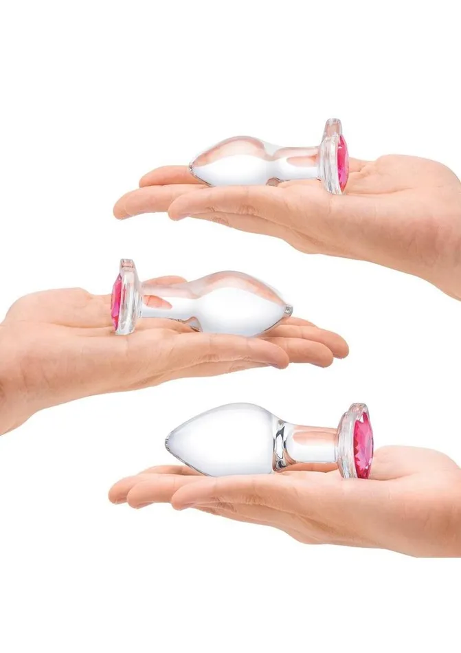 Glas Anal | Glas Heart Jewel Glass Anal Training