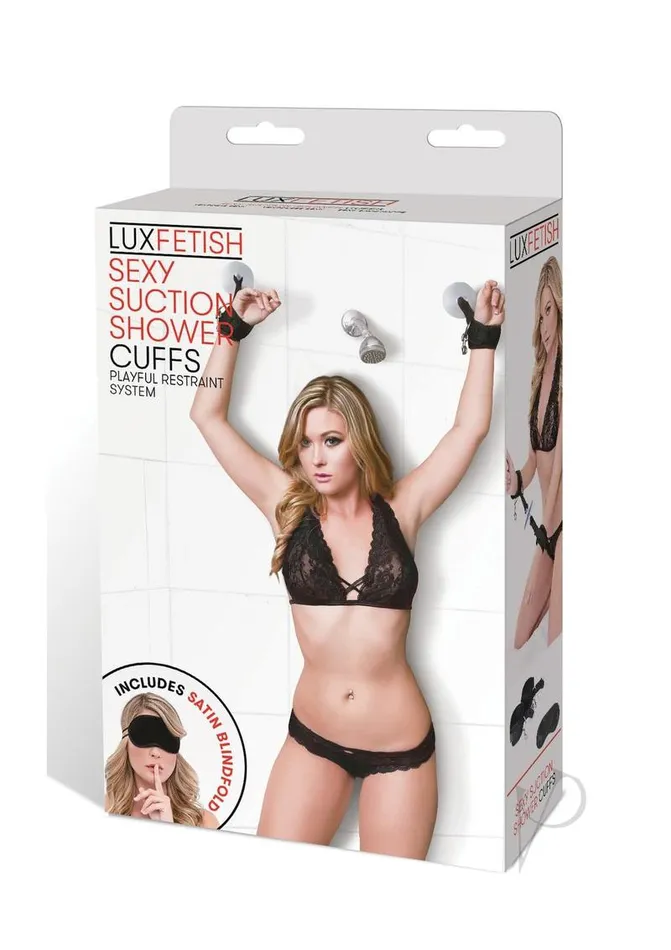 Lux Fetish Female Sex Toys | Lux Fetish Sexy Suction Shower Cuffs Adjustable Lux Fetish Female Sex Toys | Lux Fetish Sexy Suction Shower Cuffs Adjustable