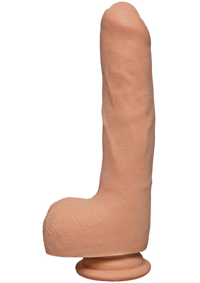 The D Uncut D Ultraskyn Dildo with Balls | The D Female Sex Toys