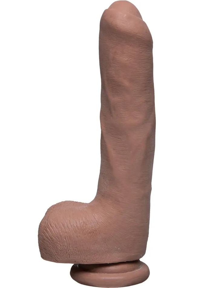 The D Uncut D Ultraskyn Dildo with Balls | The D Female Sex Toys