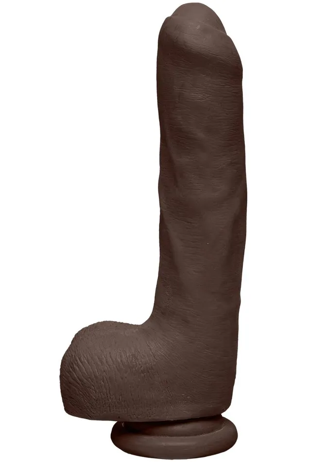 The D Uncut D Ultraskyn Dildo with Balls | The D Female Sex Toys