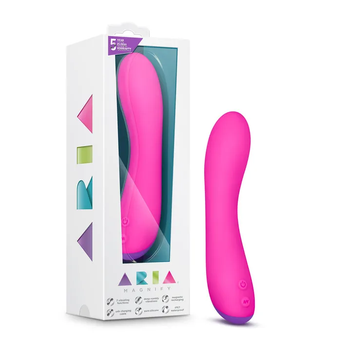 Vibrators | Blush Novelties Aria - Magnify - Fuchsia