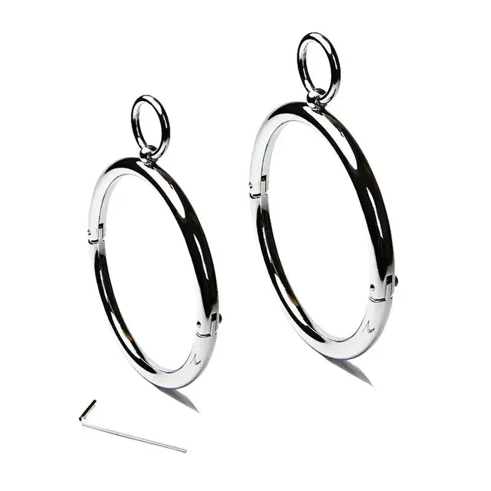 Affordable Dungeon Dildos | Circular Polished Stainless Steel Collar