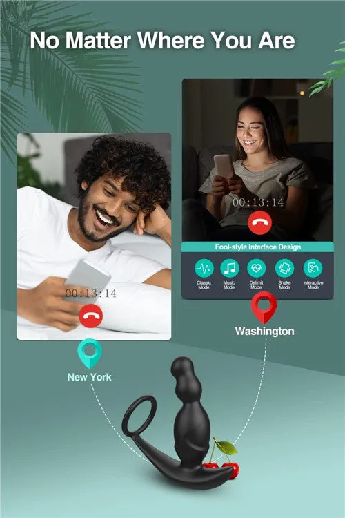 Aimitoy Female Sex Toys | App & Remote Control Anal Vibrator Megan