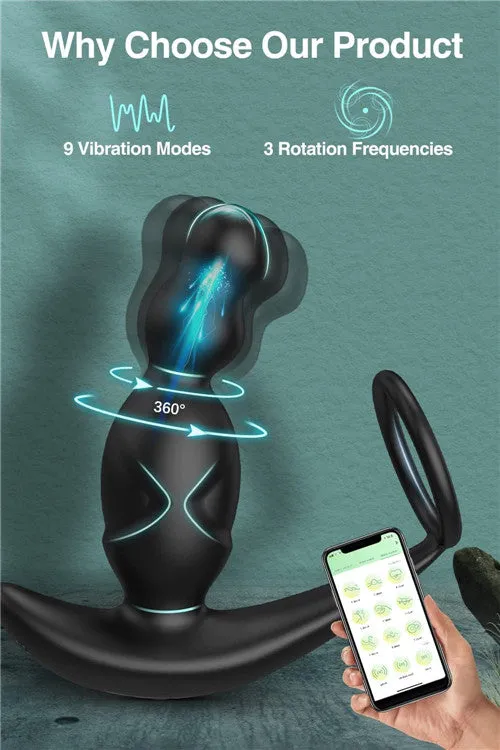 Aimitoy Female Sex Toys | App & Remote Control Anal Vibrator Megan