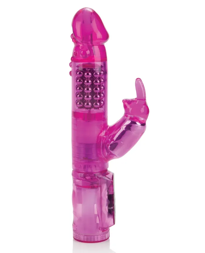 Jack Rabbit w/Floating Beads Waterproof - Pink | Jack Rabbit Vibrators