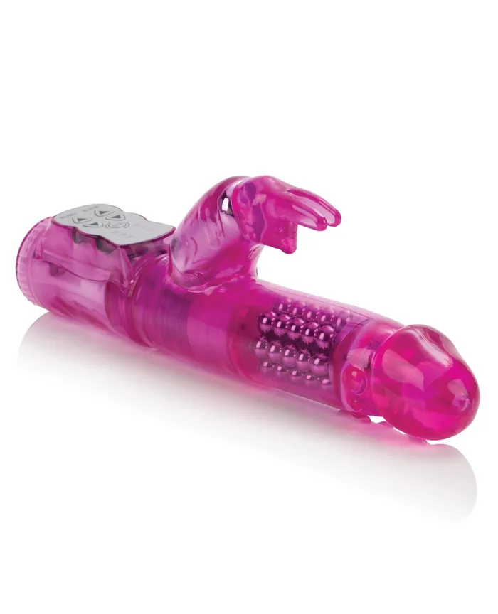 Jack Rabbit w/Floating Beads Waterproof - Pink | Jack Rabbit Vibrators